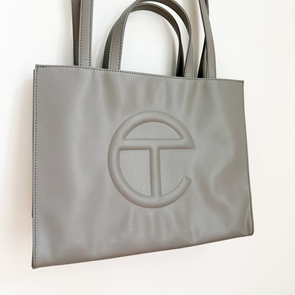 TELFAR - Medium Shopping Bag - Grey